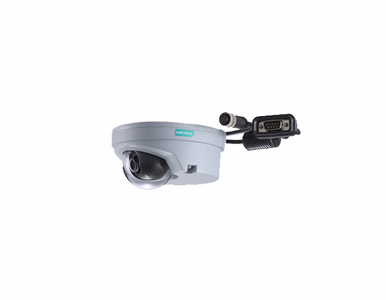 VPort 06-2L28M - EN50155,FHD,H.264/MJPEG IP camera,M12 connector,1 audio input, 24VDC,2.8mm Lens,-25 to55 degre by MOXA
